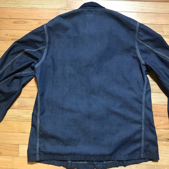 Vintage Lee Denim Work Chore Jacket Men’s Large - Picture 8 of 8